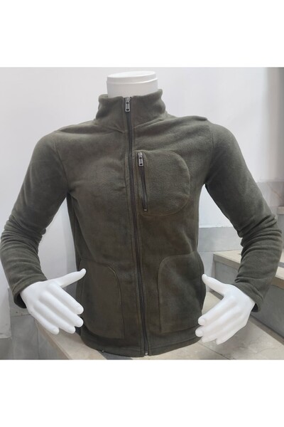 FBI Zipped Khaki Fleece