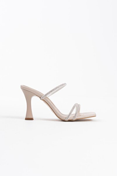 TRENDELLA Papuci de damă cu toc Stone Skin