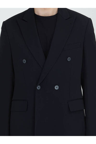 Kip Black Straight Modern Fit Suit