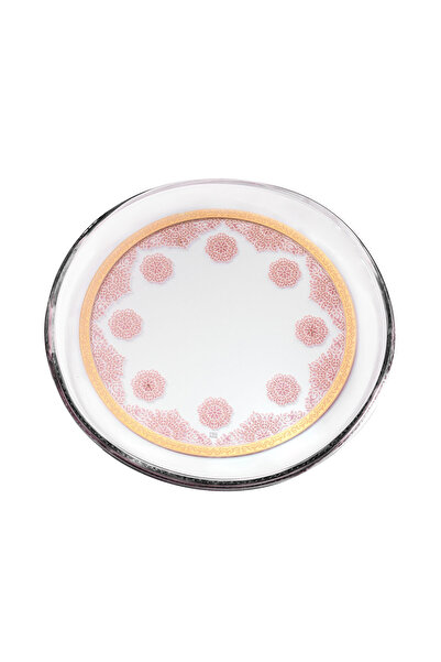 Dimlaj طبق زجاجي سيلينا CB/1-ذهبي