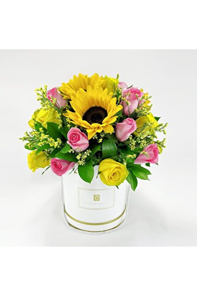 Carmel Flowers Sunny Day Box With Sunflower
