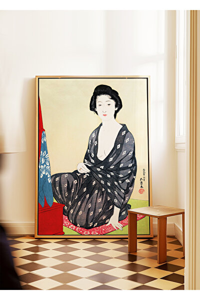 ARTHOUSECOLLECTIVE Goyo Hashiguchi - Japanese Artwork - Painting Dimensions Unframed Poster