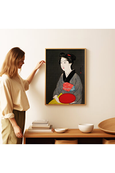 ARTHOUSECOLLECTIVE Goyo Hashiguchi - Japanese Artwork - Painting Dimensions Unframed Poster