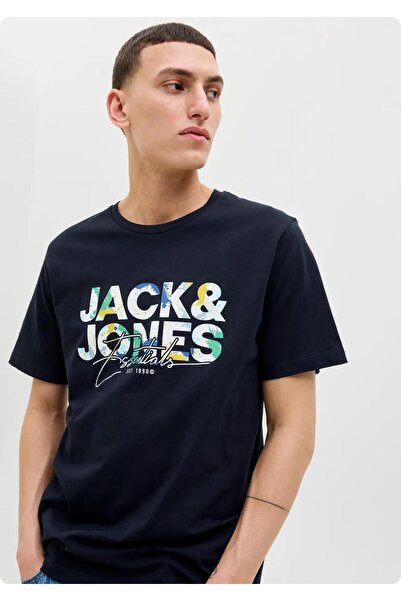 Jack & Jones JACK&JONES 12278523 JJGEOLAS TEE 0 YAKA KISA KOL TSH