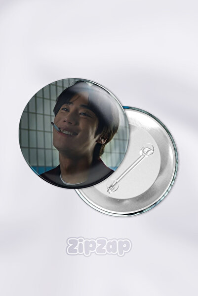 ZipZap مجموعة شارات زينة للحقائب (1 قطعة) من شخصية جيوم سونغ-جي (لي جون-يونغ)...