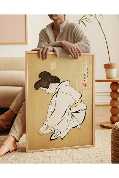 ARTHOUSECOLLECTIVE Goyo Hashiguchi - Japanese Artwork - Painting Dimensions Unframed Poster