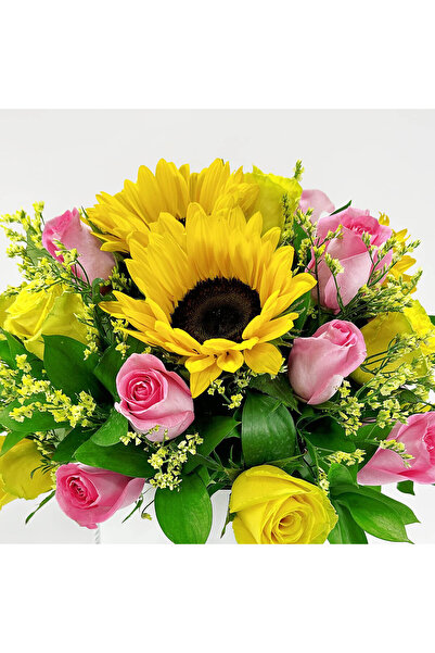 Carmel Flowers Sunny Day Box With Sunflower