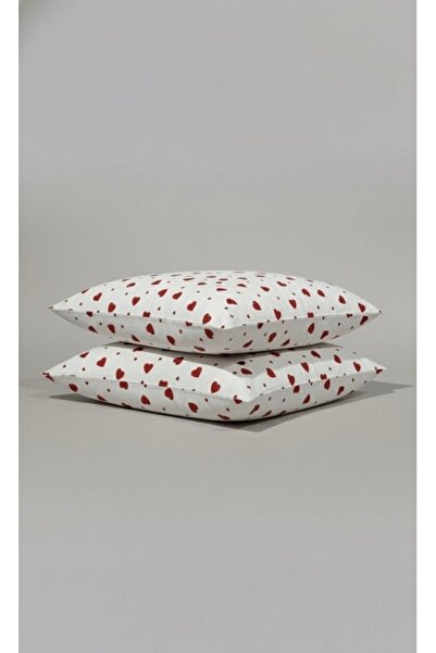 SADEN HOME SET DE 2 HUSE DE PERNE DIN BUMBAC CU MODELE 50X70 CM