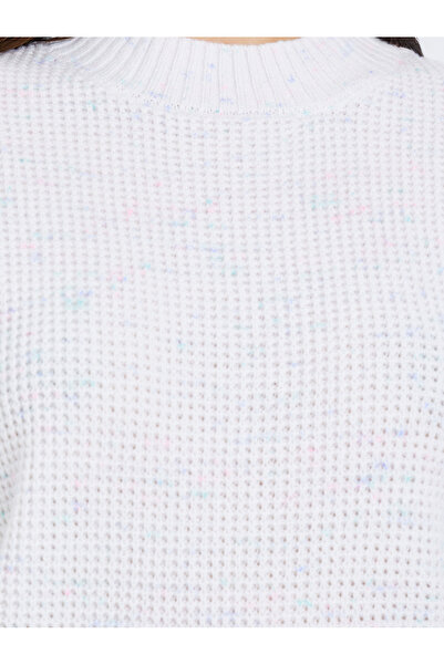 Styli Regular Fit Chunky Knit Mixed Yarn Sweater