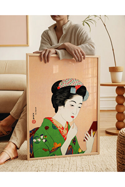 ARTHOUSECOLLECTIVE Goyo Hashiguchi - Japanese Artwork - Painting Dimensions Unframed Poster