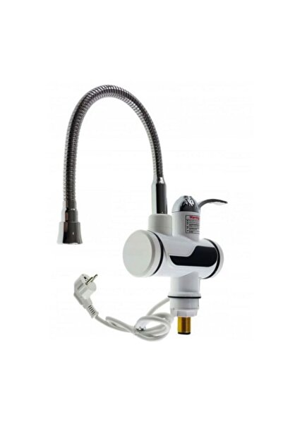 MACVI Electric faucet RX-00701 Macvi®, LED, instant hot water + filter, tap mounting, White