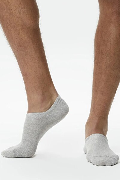 Lacoste Soft Ribbing High Stretch Reinforced Heels and Tips 3-Pack Sock Unisex Ballet Socks 3-Piece Gray