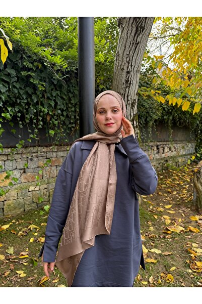 CUOCA LOUNGE DR Desenli Vizon Pamuk İpek Şal