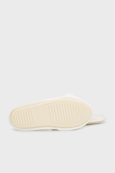 Lela Papuci cu textura moale din pluș încrucișat, pachet de 2 papuci 6722001S2