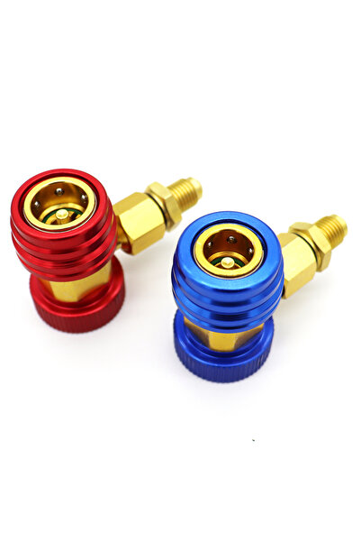 Choice type 4 NEW R134A Freon H/L Auto Car Quick Coupler Connector Brass Adapters Air Conditioning Refriger