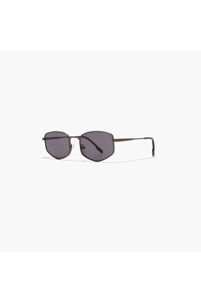 BlackOut Harold 54MM Grey Geometric Sunglasses - BLA-000336-0707