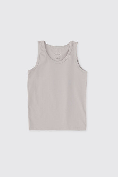 Panço Boy's Thick Strap 3-Piece Undershirt