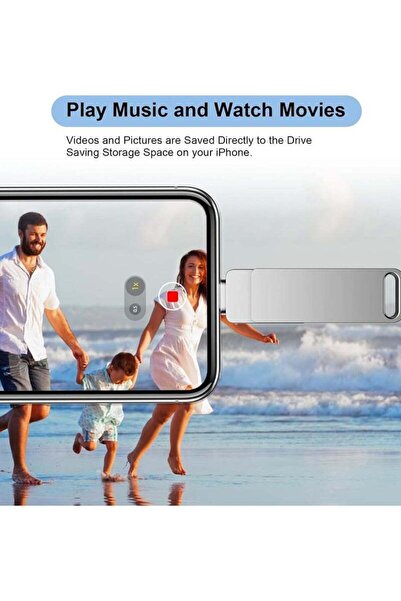 Generic 2TB USB 3.0 Dual USB-C/USB-A Thumb Drive