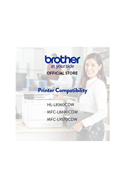 Brother خرطوشة حبر أسود قياسية TN-461BK - إنتاج أصلي ومتسق