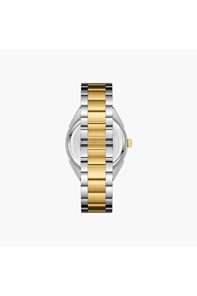 Omax Two-Tone Analog Men's Watch