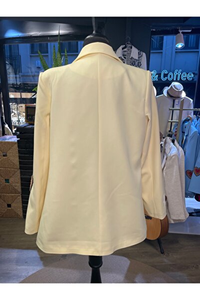 Forever Women's Long Sleeve Embroidered Special Design Blazer Jacket