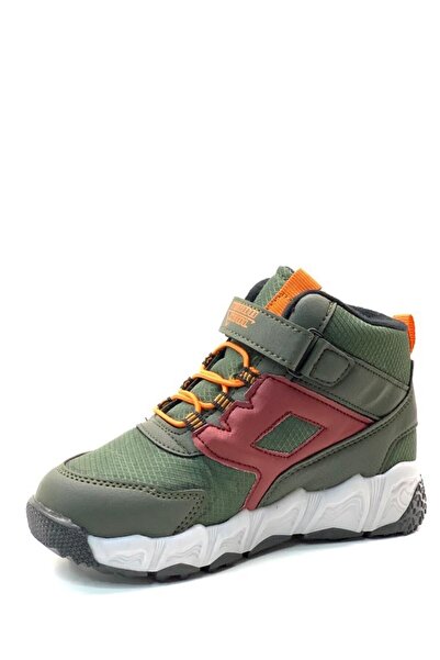 Cool Mixs Orthopedic Boy's Khaki Outdoor Boots