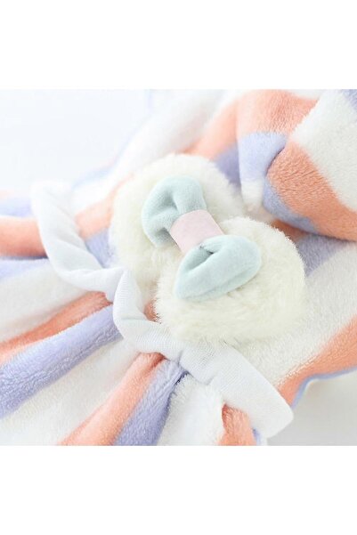 OEM Benobby kids Rainbow Pet Clothes For Dog Pajamas Coat Cat Jumpsuit Velvet Doggie