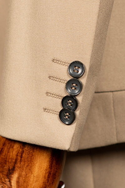 Terziayhan Beige Slimfit Sport Suit