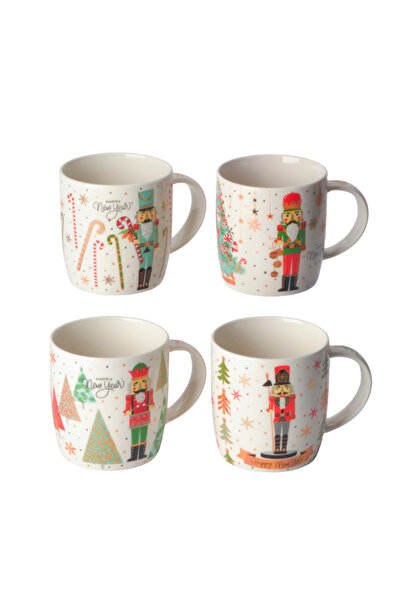 Tohana Pine Tree Paper Packaged Porcelain Mug 360 ml