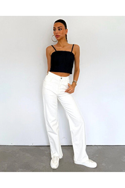 Cream&Rouge Cotton Formal Pants Ecru