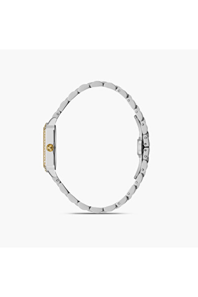 Omax Women's 30MM Dual Tone Analog Metal Strap Watch | SQ-BS004T2II