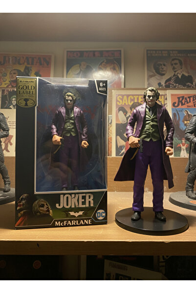 Natavanbutık مجسم شخصية الجوكر من ماك فارلين، الإصدار الذهبي، مع بدلة الجوكر