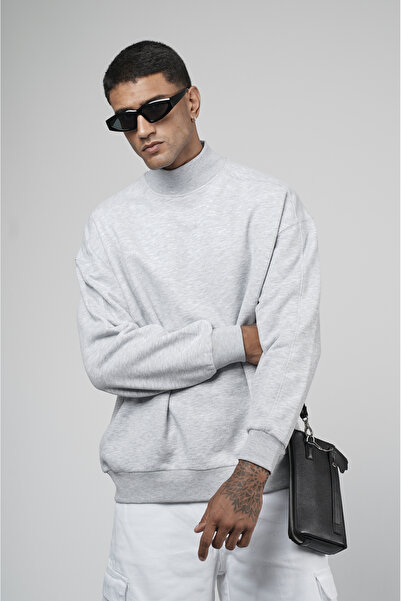 Butik Ανδρικό φούτερ με ζιβάγκο Trend Biz Oversize