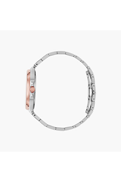 Omax Two-Tone Stainless Steel Men's Watch