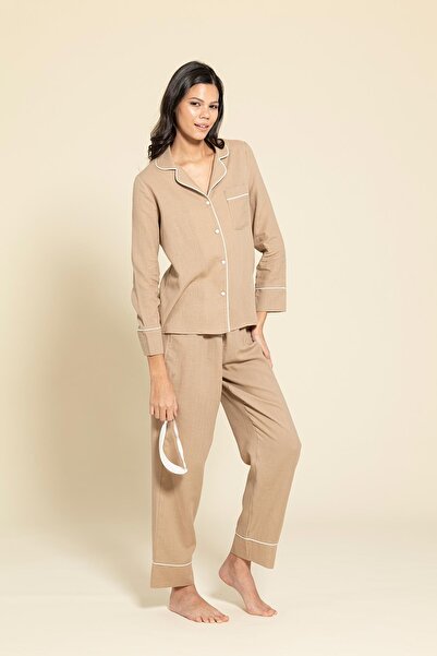 FOR YOU MODA 3-teiliges Pyjama-Set