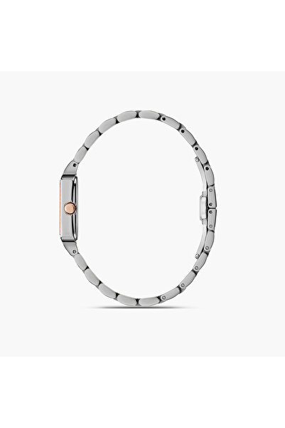 Omax Women's 28MM Gold Analog Metal Strap Watch | SQ-BS002CXSR