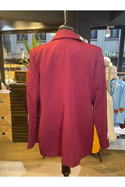 Forever Women's Embroidered Long Sleeve Special Design Blazer Jacket