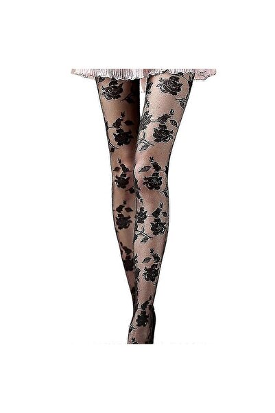 OEM Benobby kids Rose Sexy Panty Hose Black