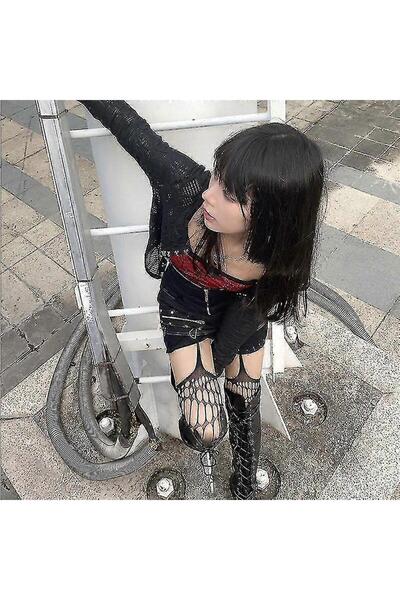 OEM Benobby kids Sexy Fishnet Tights Women Stretchy Lace Stockings Hollow Out Slim Pantyhose