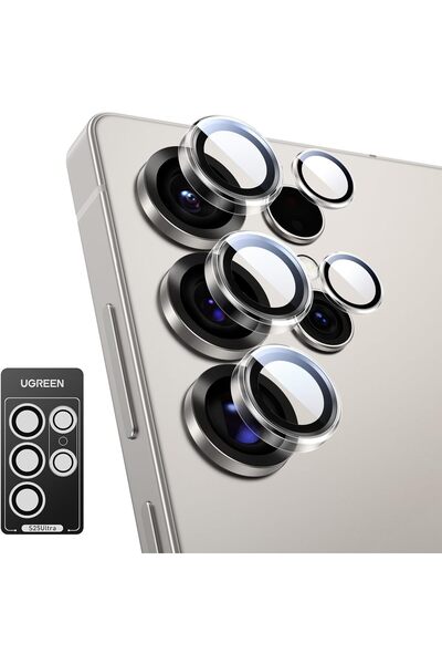 Ugreen S25 Ultra Camera Lens Protector - Tempered Glass, Case Friendly (1 Pack)