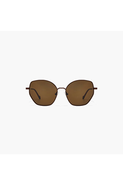 30Sundays 54MM Brown Geometric Sunglasses 30S-000415-0404