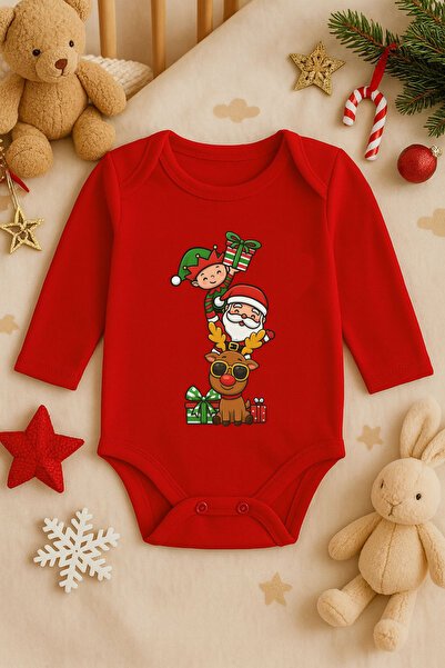 MODA ملابس رأس السنة الجديدة لعام مطبوع لعيد الميلاد المجيد 2026، ملابس قطنية...