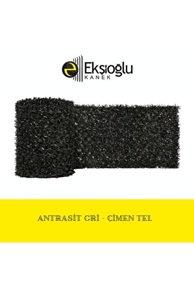 chasten emporium Çim Çit Bahçe Çiti Antrasit Gri 0,75metre X 10metre ( Bağlam...