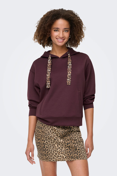 ONLY Φούτερ με κουκούλα Onlalina Regular Fit SWEAT 15364546