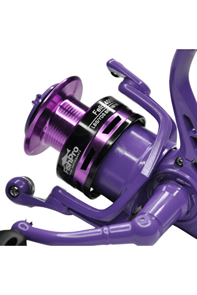 Fish Pro FishPro Felix 4000 Mor Spin Olta Makinesi