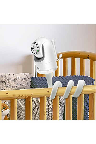 Generic Mikouz Baby Monitor Stand - No-drill Flexible Mount for Crib & Furniture, Universal 1/4" Thread