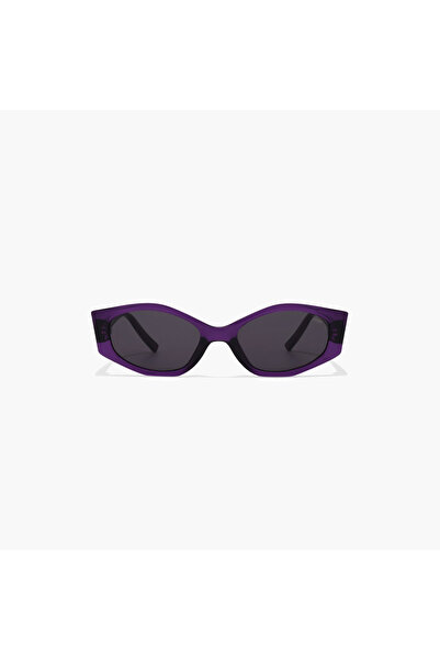 BlackOut 51MM Purple Geometric Sunglasses BLA-000316-1010