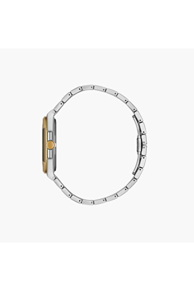 Omax Men's 42MM Dual Tone Analog Metal Strap Watch | 00BFD003A002