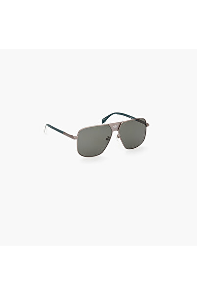 adidas Originals 60MM Green Square Sunglasses OR009109N60