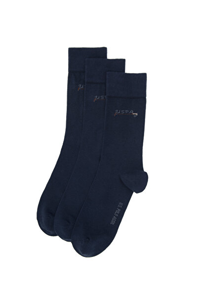U.S. Polo Assn. Men's Navy Blue Socks 50317962-Vr033
